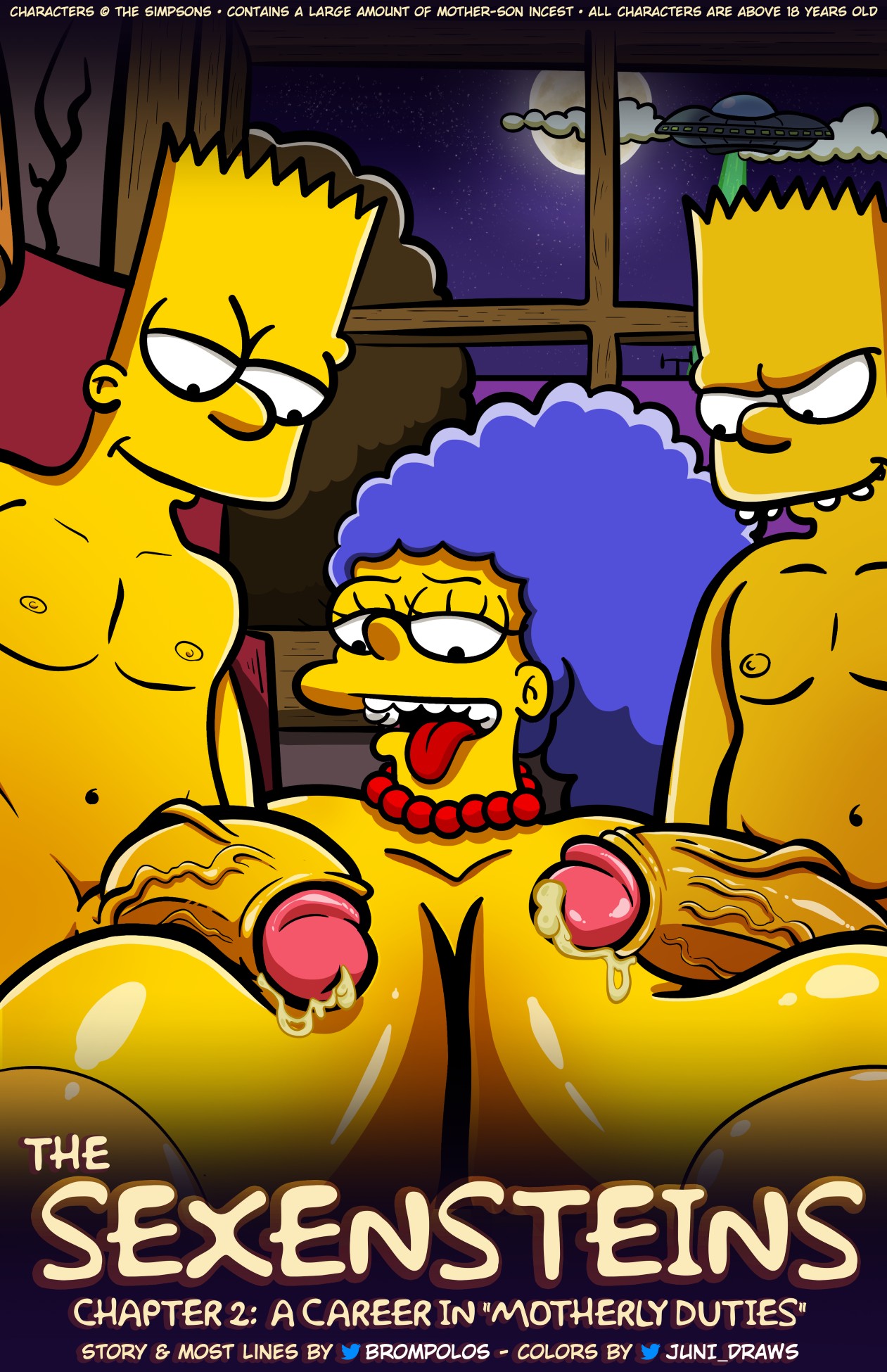 The Sexensteins 2 – Simpsons by Brompolos/Juni_Draws 