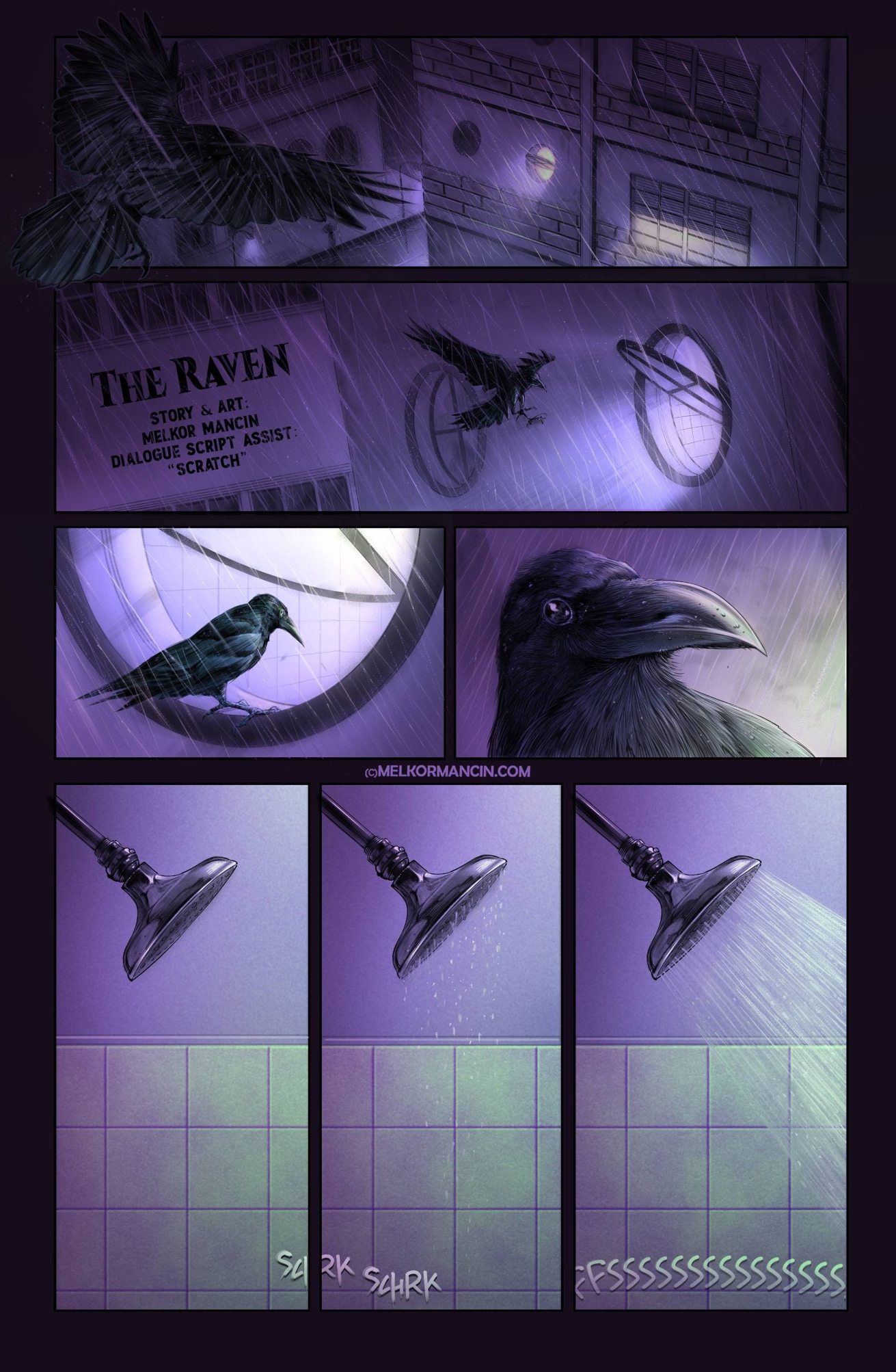 The Raven by Melkor Mancin