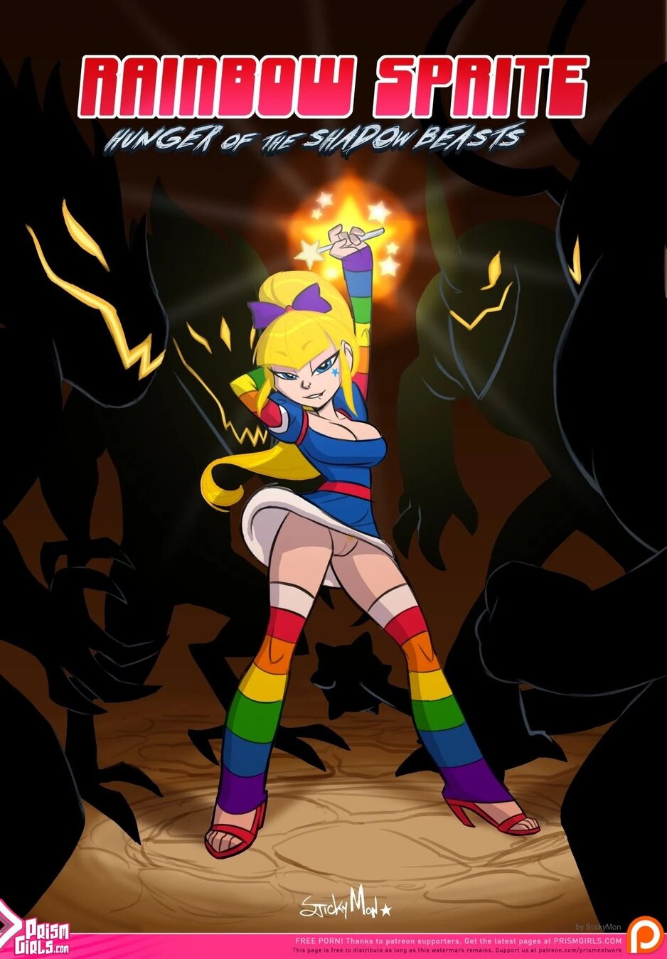 Rainbow Sprite: Hunger of the Shadow Beasts (Rainbow Brite) Prism Girls – StickyMon