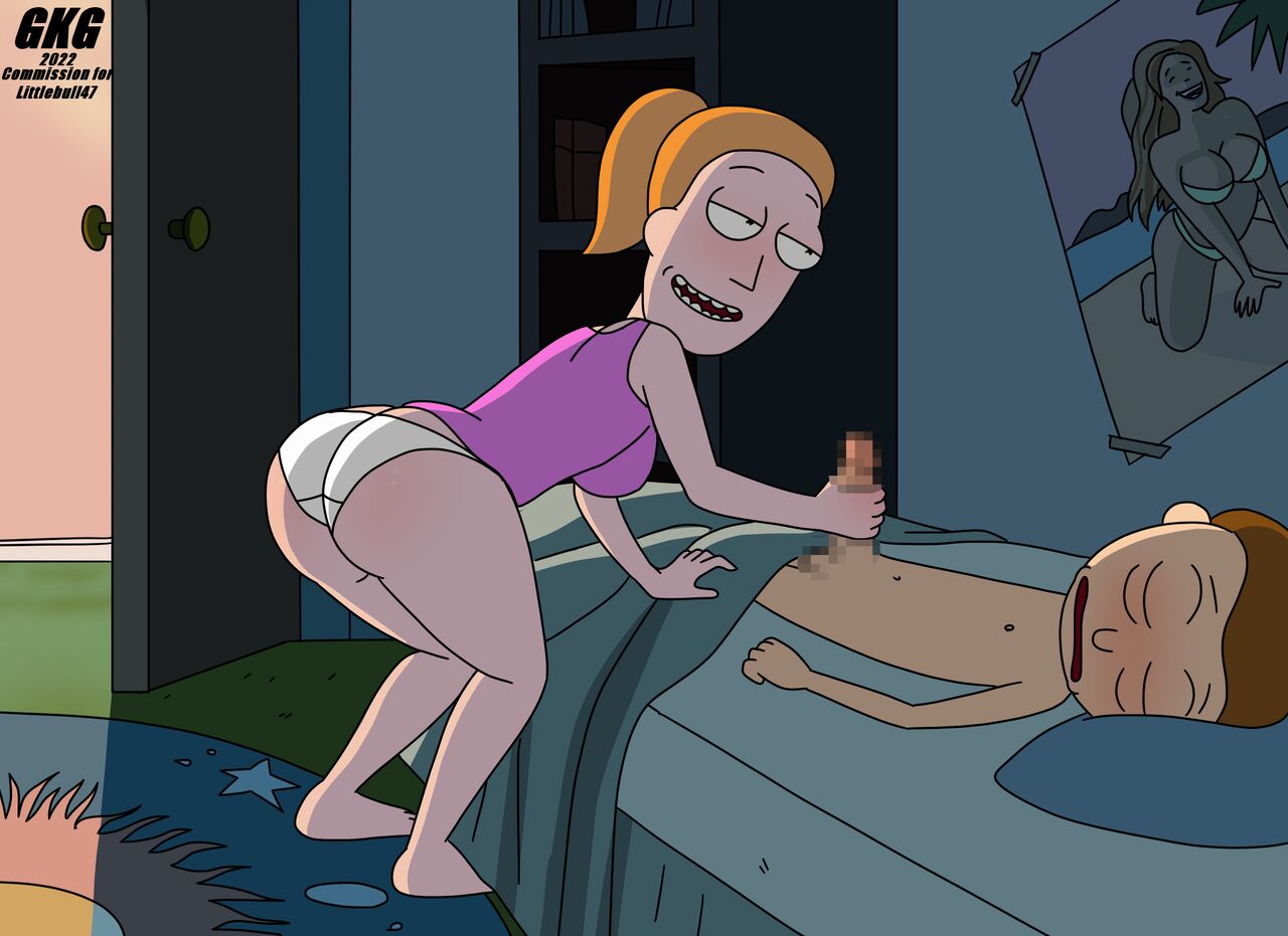 Sneaking into Morty’s room at night (Rick and Morty) GKG